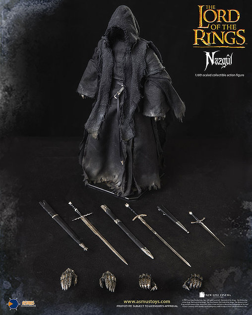 Herr der Ringe: Nazgul, 1/6 Figur von Asmus Toys