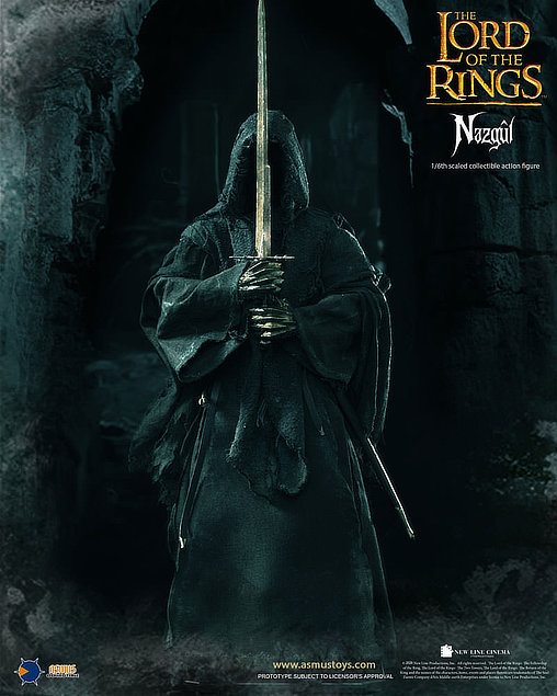 Herr der Ringe: Nazgul, 1/6 Figur von Asmus Toys