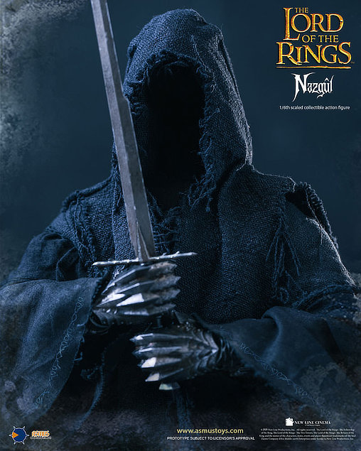 Herr der Ringe: Nazgul, 1/6 Figur von Asmus Toys