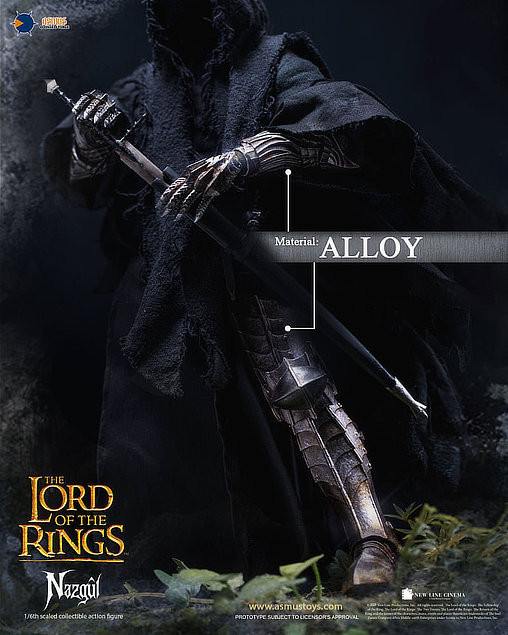 Herr der Ringe: Nazgul, 1/6 Figur von Asmus Toys