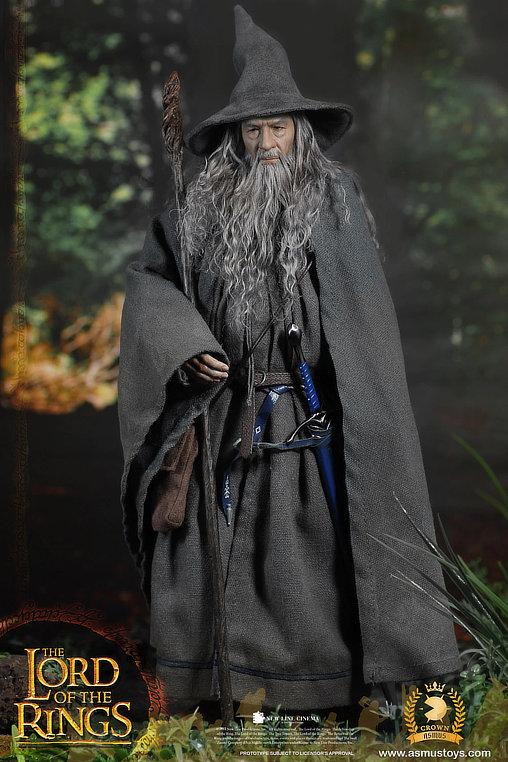 Herr der Ringe: Gandalf the Grey, 1/6 Figur von Asmus Toys