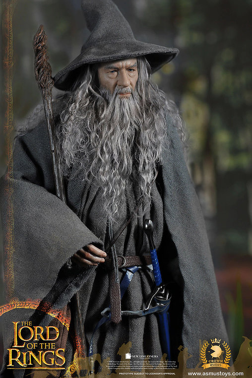 Herr der Ringe: Gandalf the Grey, 1/6 Figur von Asmus Toys