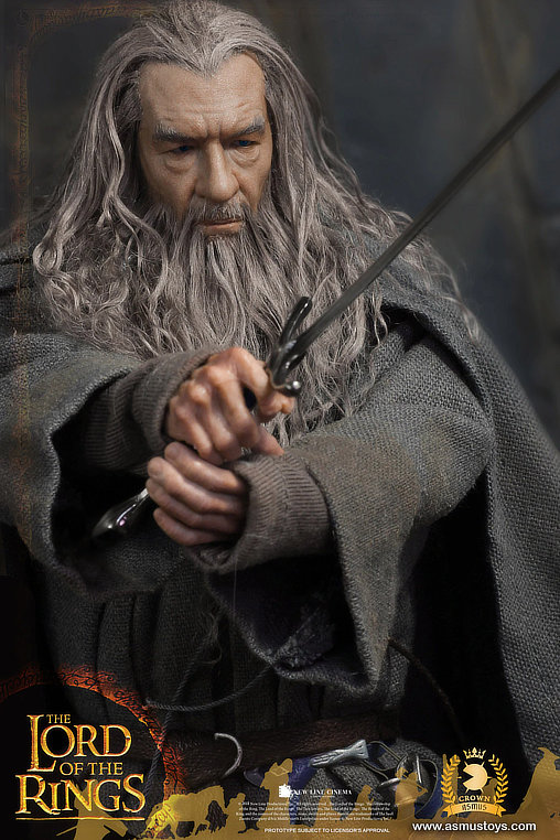 Herr der Ringe: Gandalf the Grey, 1/6 Figur von Asmus Toys