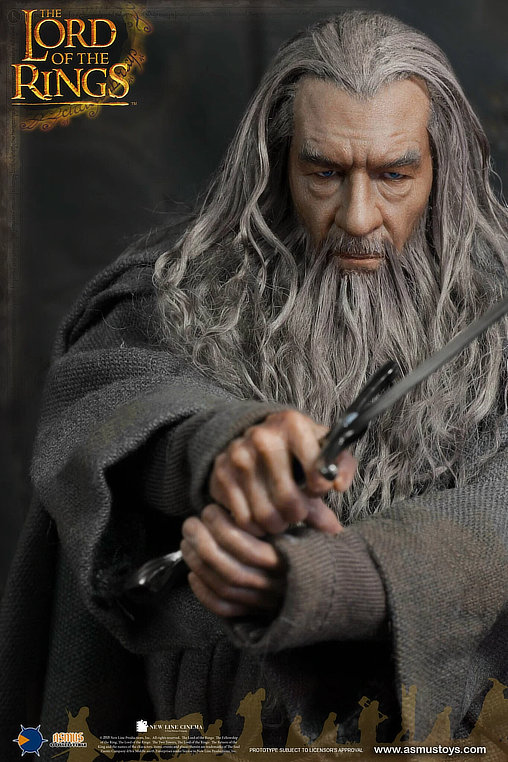 Herr der Ringe: Gandalf the Grey, 1/6 Figur von Asmus Toys