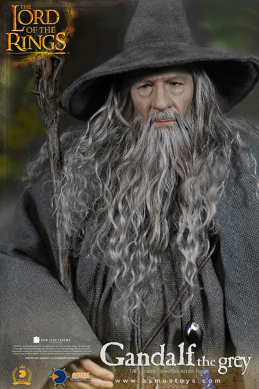 Herr der Ringe: Gandalf the Grey, 1/6 Figur von Asmus Toys