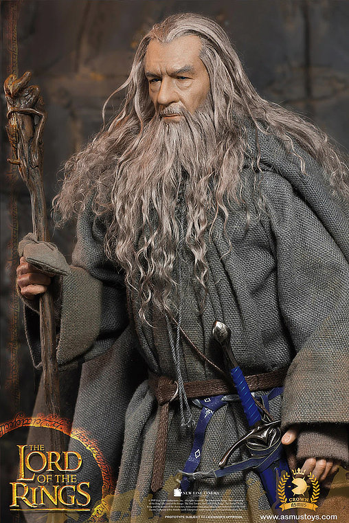 Herr der Ringe: Gandalf the Grey, 1/6 Figur von Asmus Toys