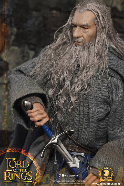 Herr der Ringe: Gandalf the Grey, 1/6 Figur von Asmus Toys