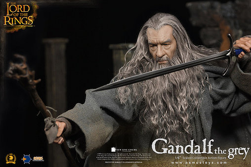 Herr der Ringe: Gandalf the Grey, 1/6 Figur von Asmus Toys