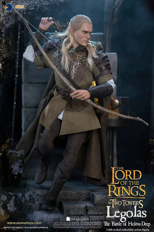 Herr der Ringe: Legolas at Helms Deep, 1/6 Figur von Asmus Toys