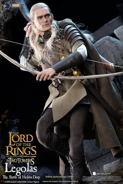 Herr der Ringe: Legolas at Helms Deep, 1/6 Figur von Asmus Toys