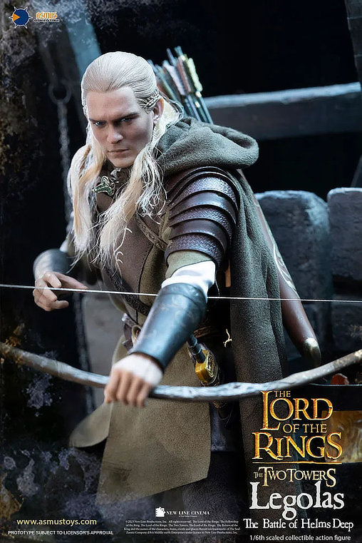 Herr der Ringe: Legolas at Helms Deep, 1/6 Figur von Asmus Toys