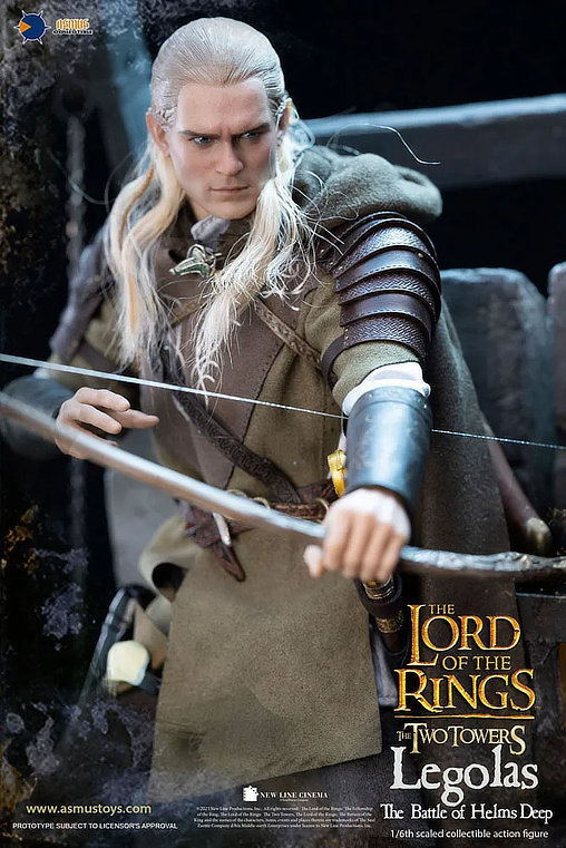Herr der Ringe: Legolas at Helms Deep, 1/6 Figur von Asmus Toys