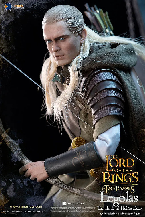 Herr der Ringe: Legolas at Helms Deep, 1/6 Figur von Asmus Toys