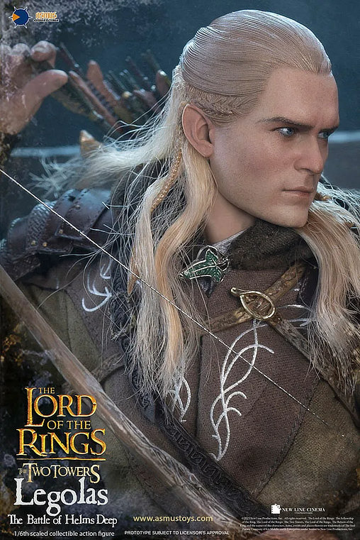 Herr der Ringe: Legolas at Helms Deep, 1/6 Figur von Asmus Toys