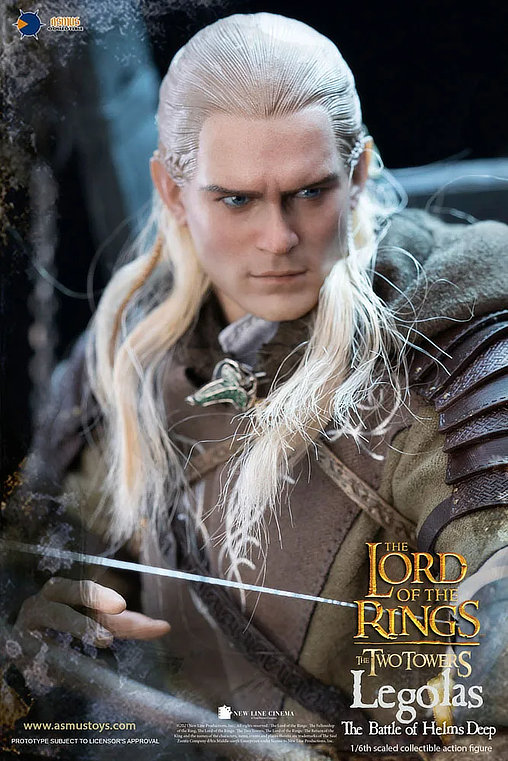 Herr der Ringe: Legolas at Helms Deep, 1/6 Figur von Asmus Toys