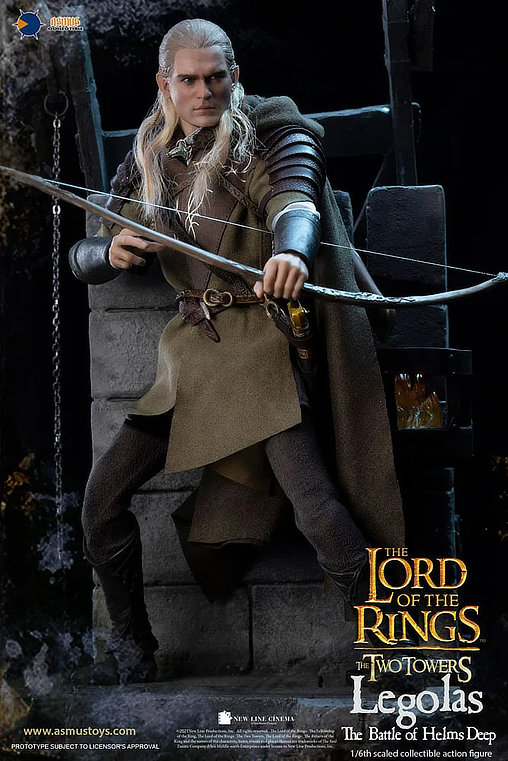 Herr der Ringe: Legolas at Helms Deep, 1/6 Figur von Asmus Toys