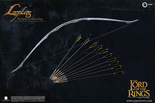 Herr der Ringe: Legolas at Helms Deep, 1/6 Figur von Asmus Toys
