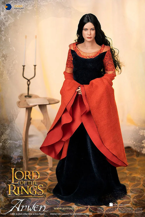 Herr der Ringe: Arwen in Death Frock, 1/6 Figur von Asmus Toys