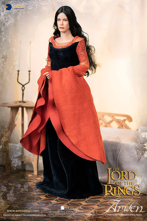 Herr der Ringe: Arwen in Death Frock, 1/6 Figur von Asmus Toys