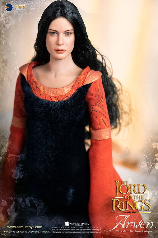 Herr der Ringe: Arwen in Death Frock, 1/6 Figur von Asmus Toys