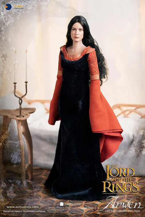 Herr der Ringe: Arwen in Death Frock, 1/6 Figur von Asmus Toys