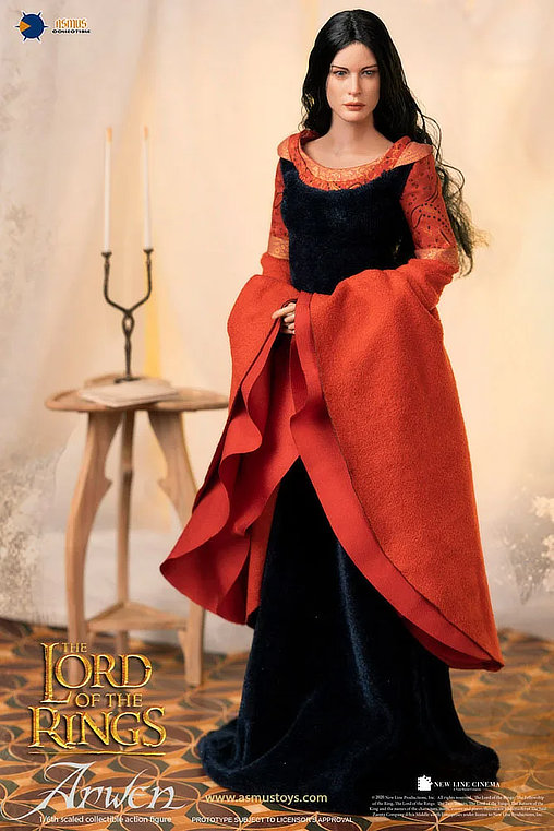 Herr der Ringe: Arwen in Death Frock, 1/6 Figur von Asmus Toys