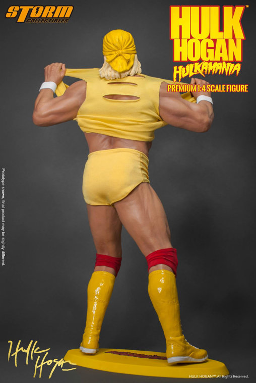 Hulkamania: Hulk Hogan, Statue von Storm Collectibles