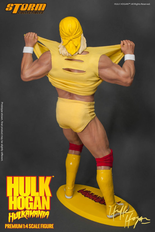 Hulkamania: Hulk Hogan, Statue von Storm Collectibles