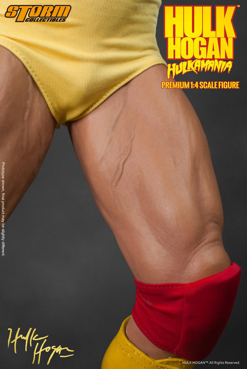 Hulkamania: Hulk Hogan, Statue von Storm Collectibles