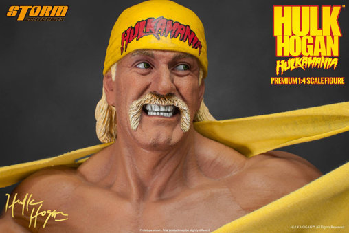 Hulkamania: Hulk Hogan, Statue von Storm Collectibles