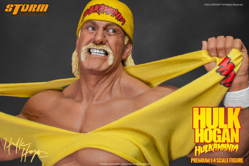 Hulkamania: Hulk Hogan, Statue von Storm Collectibles