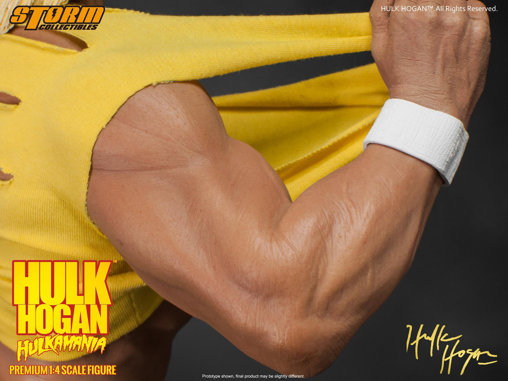 Hulkamania: Hulk Hogan, Statue von Storm Collectibles
