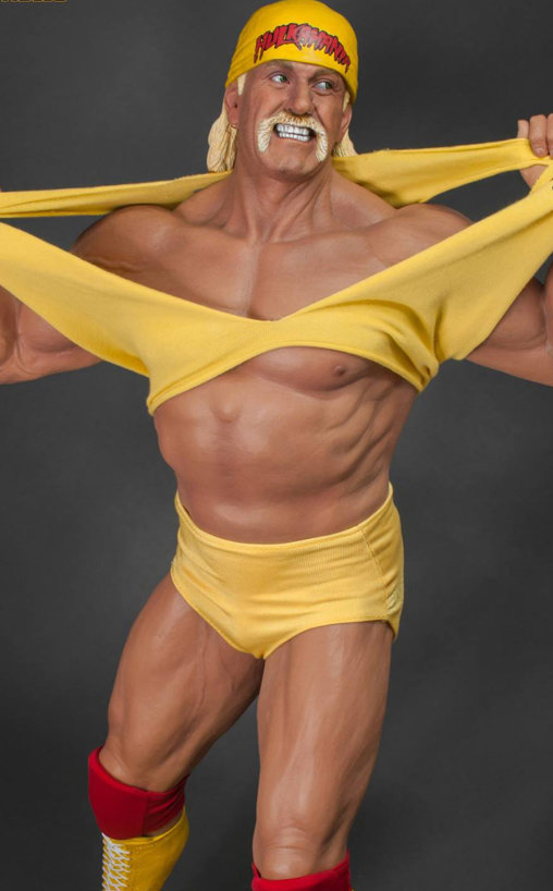 Hulkamania: Hulk Hogan, Statue von Storm Collectibles