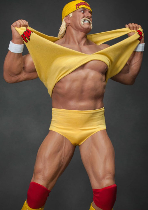 Hulkamania: Hulk Hogan, Statue von Storm Collectibles