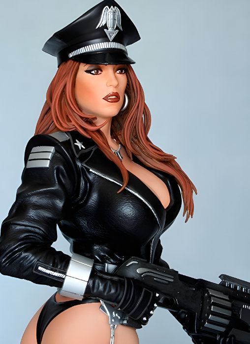 Heavy Metal: Cybercop, Statue von HCG