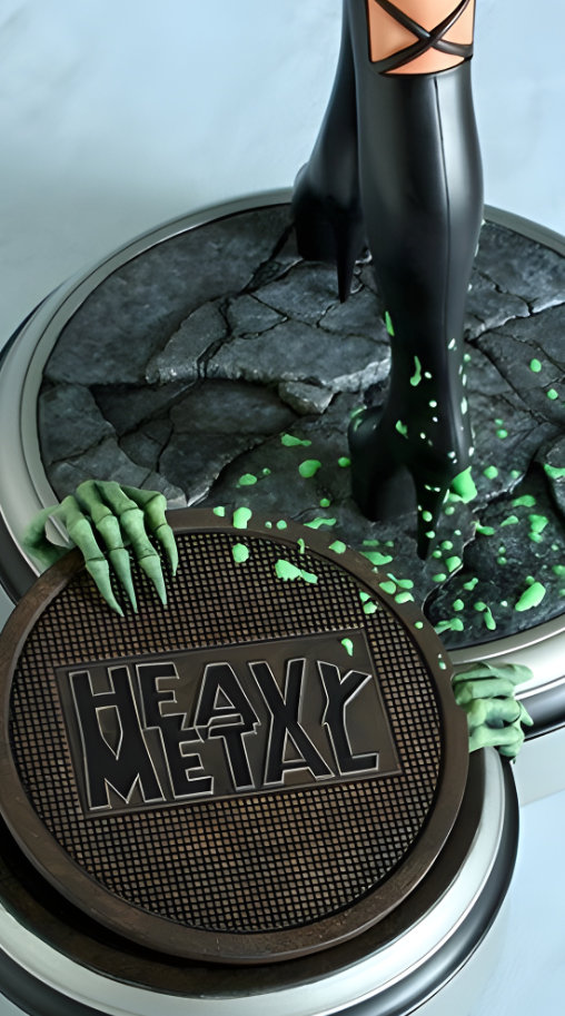 Heavy Metal: Cybercop, Statue von HCG