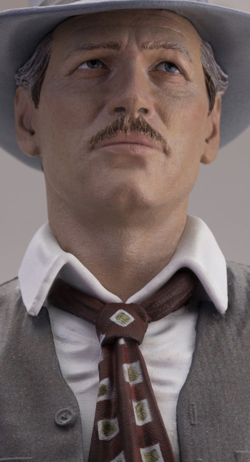Ikonen der Filmgeschichte: Paul Newman, Statue von Infinite Statue