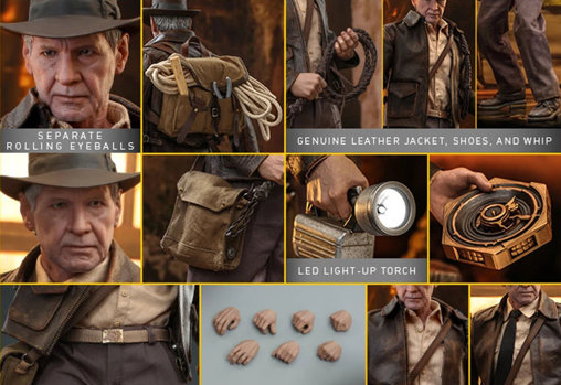 Indiana Jones und das Rad des Schicksals: Indiana Jones, 1/6 Figur von Hot Toys