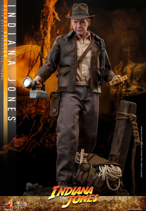 Indiana Jones und das Rad des Schicksals: Indiana Jones - Deluxe, 1/6 Figur von Hot Toys
