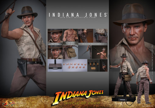 Indiana Jones und der Tempel des Todes: Indiana Jones, 1/6 Figur von Hot Toys