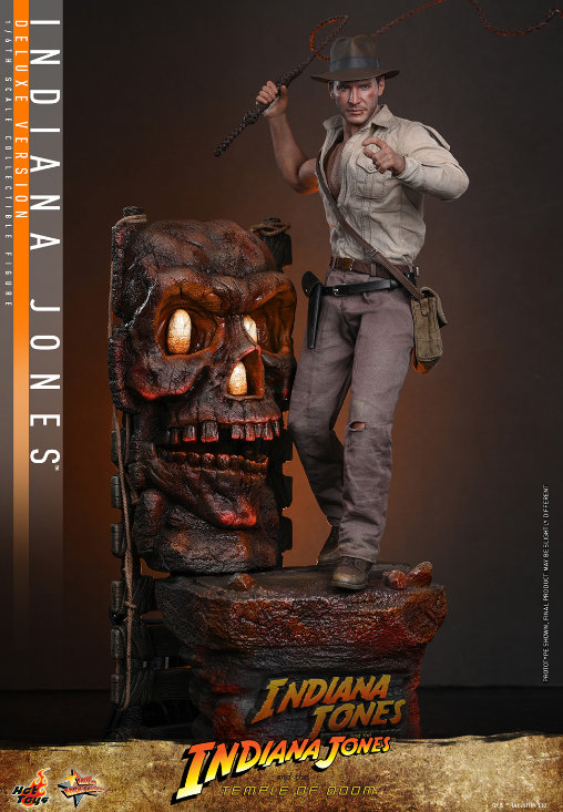 Indiana Jones und der Tempel des Todes: Indiana Jones - Deluxe, 1/6 Figur von Hot Toys