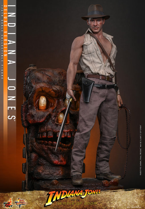 Indiana Jones und der Tempel des Todes: Indiana Jones - Deluxe, 1/6 Figur von Hot Toys