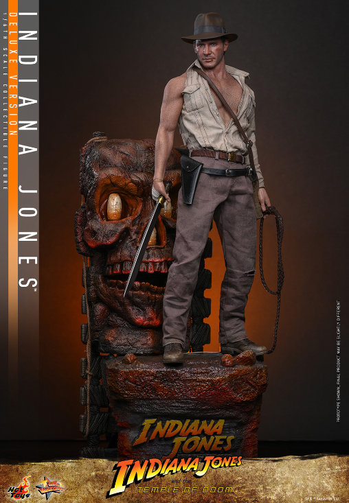 Indiana Jones und der Tempel des Todes: Indiana Jones - Deluxe, 1/6 Figur von Hot Toys