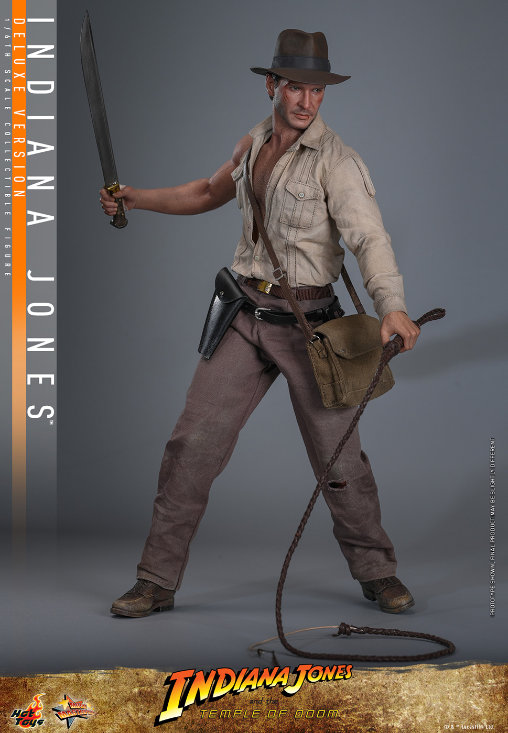 Indiana Jones und der Tempel des Todes: Indiana Jones - Deluxe, 1/6 Figur von Hot Toys