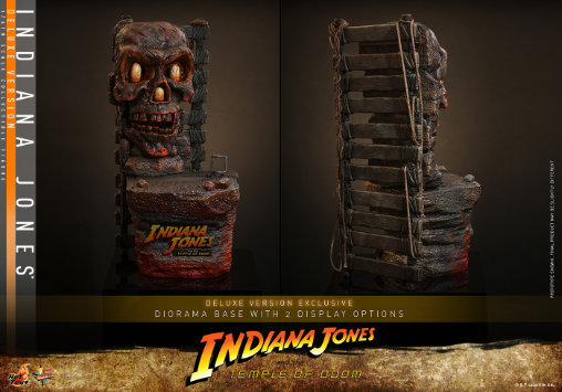 Indiana Jones und der Tempel des Todes: Indiana Jones - Deluxe, 1/6 Figur von Hot Toys