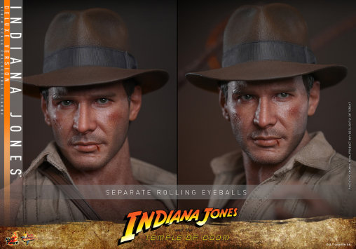 Indiana Jones und der Tempel des Todes: Indiana Jones - Deluxe, 1/6 Figur von Hot Toys