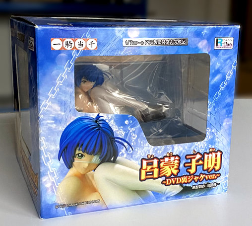 Ikki Tousen: Ryomou Shimei - DVD Ura Jake, PVC Figur von Griffon Enterprises