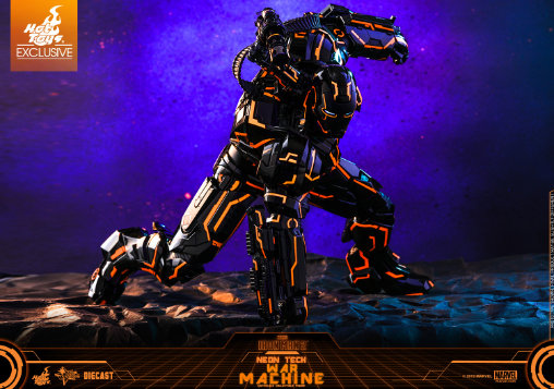 Iron Man 2: Neon Tech War Machine - DieCast, 1/6 Figur von Hot Toys