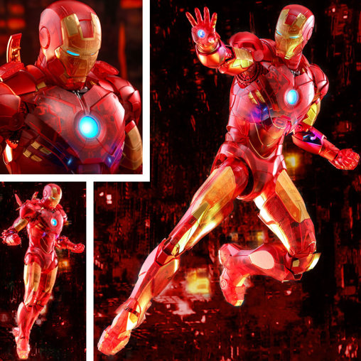 Iron Man 2: Mark IV Holographic Version, 1/6 Figur
