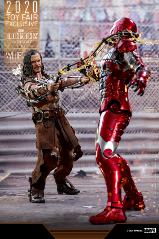Iron Man 2: Whiplash, 1/6 Figur von Hot Toys